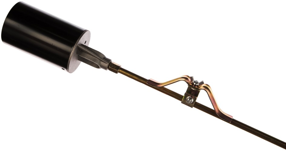 Горелка газовоздушная KRASS ГВ-121-Р для кровельных работ (ф 70 мм, L=1015 мм) рычажная 2117540 - изображение 5