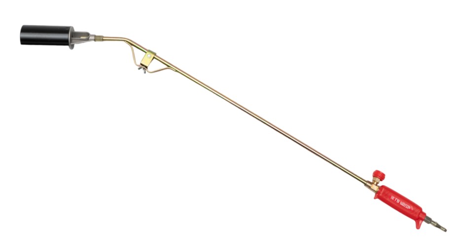 Горелка газовоздушная KRASS ГВ-111 для кровельных работ (ф 50 мм, L=930мм) вентильная 2117537