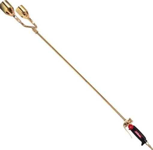 Горелка газовоздушная REDIUS ГВ-131-Р для кровельных работ, 2-х факельная,  рычажная 00000001402