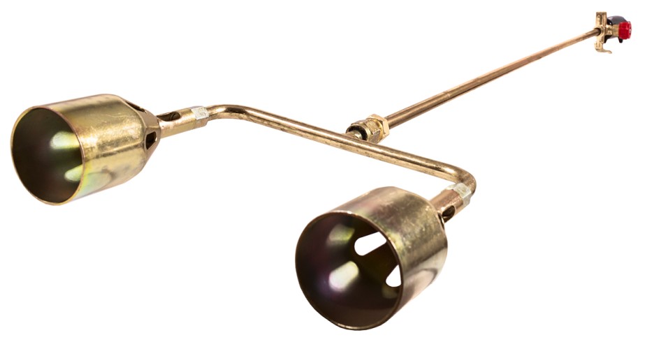 Горелка газовоздушная REDIUS ГВ-131-Р для кровельных работ, 2-х факельная,  рычажная 00000001402 - изображение 2