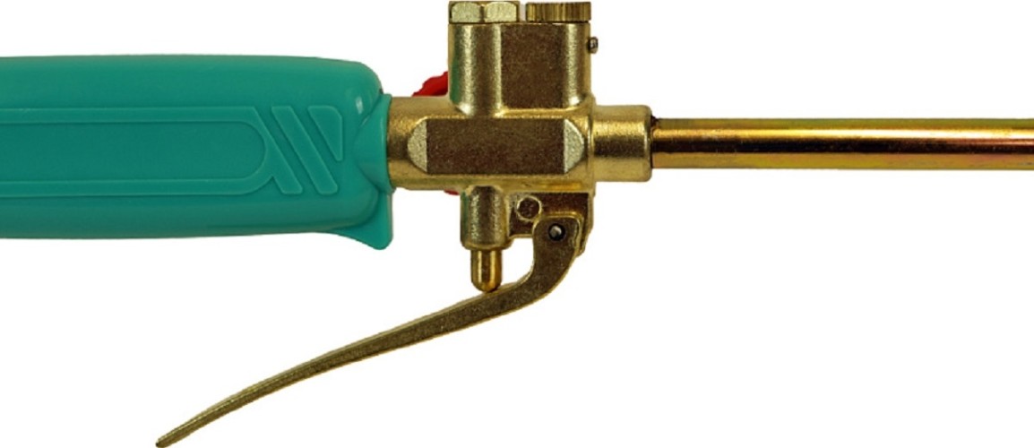 Горелка газовоздушная Sturm 5015-02-070 для кровельных работ, 70см, рычаг, латунный регуля - изображение 4
