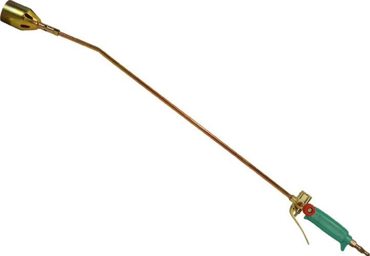 Горелка газовоздушная Sturm 5015-02-093 для кровельных работ, 93см, рычаг, латунный регуля