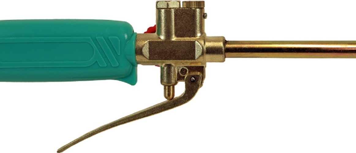 Горелка газовоздушная Sturm 5015-02-093 для кровельных работ, 93см, рычаг, латунный регуля - изображение 4
