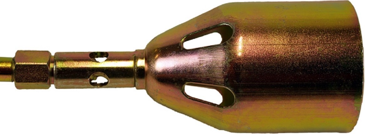 Горелка газовоздушная Sturm 5015-02-070 для кровельных работ, 70см, рычаг, латунный регуля - изображение 5