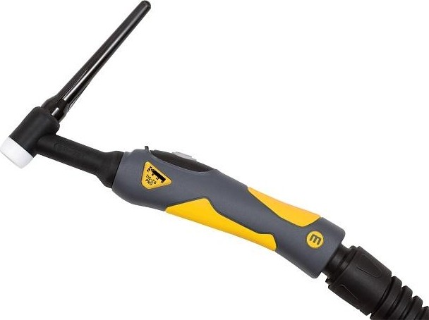 Горелка Кедр TIG-26 PRO 2 pin влк. 500p, 1 кн., газ g3/8", гол. стд., 8м 8011358-022
