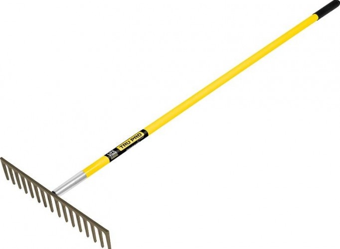 Грабли TRUPER R-16MF 16 зубьев ручка фиберглас 150см 17894