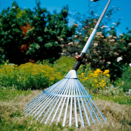 Грабли веерные GARDENA 50 см, насадка для комбисистемы 03102-20.000.00 03102-20.000.00 - изображение 3