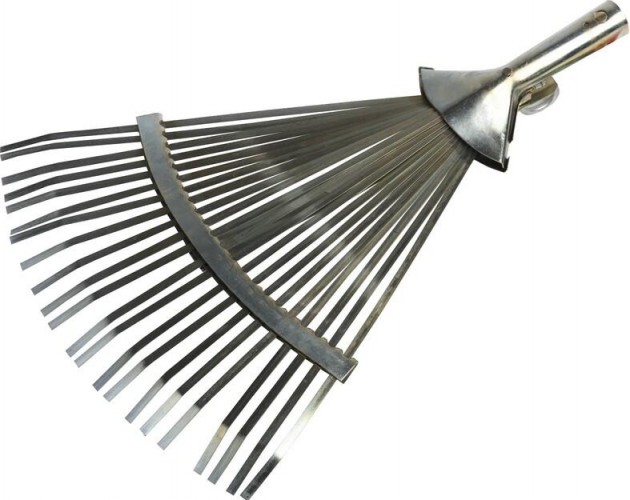 Грабли веерные GRINDA 8-421875 регулируемые, 22 плоских зубца 8-421875_z01