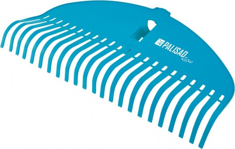 Грабли веерные PALISAD 61 793 пластиковые, 485 мм, 23 плоских зуба, усил 61793