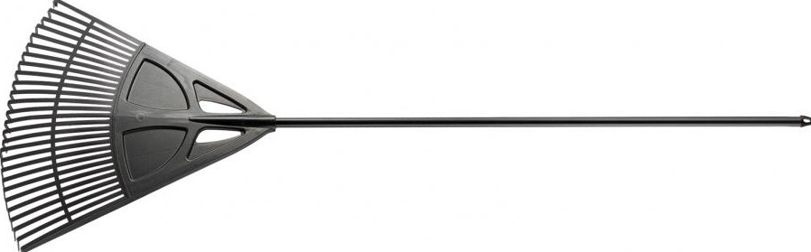 Грабли веерные PALISAD 61 806 пластиковые, 27 плоских зубьев, алюминиевы 61806