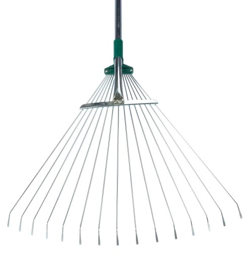 Грабли веерные RACO R743 с черенком, регулируемые 1240мм 4231-53/743 - изображение 2