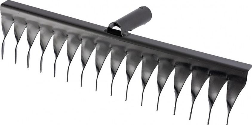 Грабли витые СИБРТЕХ 16 зубьев,  стальные без черенка 61750 61750
