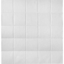 Листовая панель ПВХ GRACE  Квадрат белый 700x700x3 мм 0.49 м2 - изображение 3