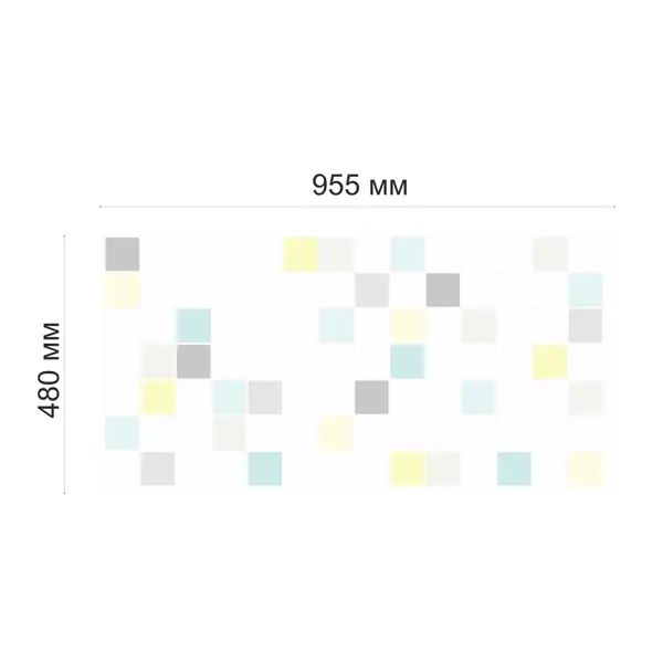 Листовая панель ПВХ GRACE 955x480x0.3 мм Фантазия 0.46 м2 - изображение 4