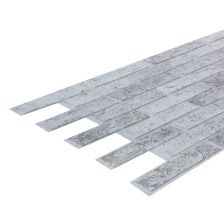 Листовая панель ПВХ GRACE 962x499x3 мм Кирпич серый 0.48 м2 - изображение 7