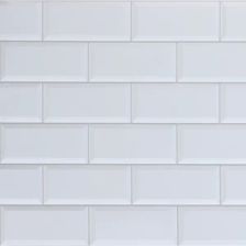 Листовая панель ПВХ GRACE 966x484x3 мм Плитка белая 0.47 м2 - изображение 7