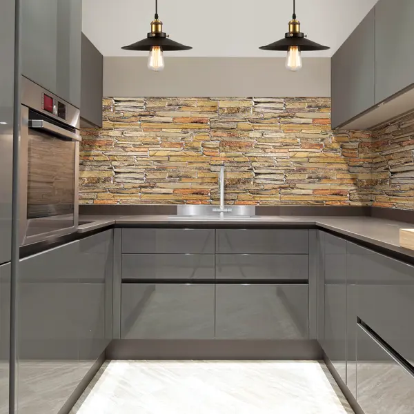 Листовая панель ПВХ GRACE 980x500x3 мм Гибралтар 0.49 м2 - изображение 4