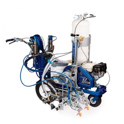 Разметочная машина с гидроприводом Graco LineLazer V 200 HS (HP Reflective) 2 пистолета - изображение 2