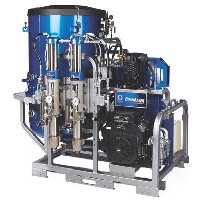 Разметочная машина Graco ROADPAK 2-PUMP Option 9 (большой бак для шариков)