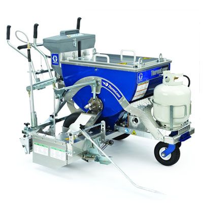 Установка для нанесения разметки термопластиком Graco ThermoLazer ProMelt (только установка) - изображение 4