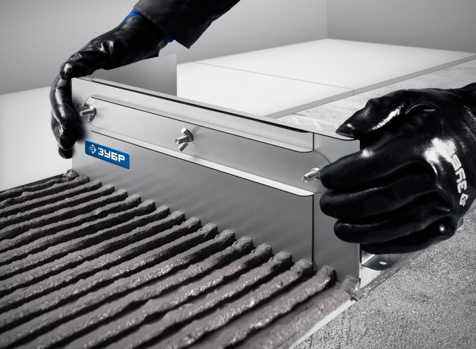 Гребенка для плитки ЗУБР 08045-12 зуб 12*12 мм - изображение 3