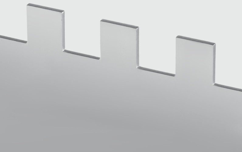 Гребенка KRAFTOOL BUNKER-4 08081 зуб полукруг 10х20 мм, раздвижная для плитки, нерж 08081 - изображение 2