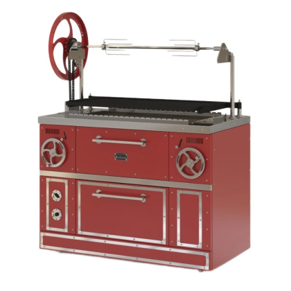 ГРИЛЬ угольный GRILLVETT BRONX 1300 механический вертел - изображение 2