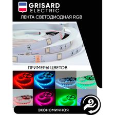 Светодиодная лента GRISARD ELECTRIC 15 метров RGB многоцветная с пультом - изображение 12