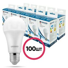 Лампа светодиодная GRISARD ELECTRIC А60 Е27 15Вт 6500К 220В, Холодный белый свет 100 шт - изображение 10