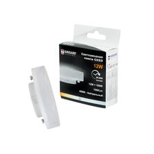 Лампа светодиодная GRISARD ELECTRIC T75 таблетка GX53 12Вт 4000К 220В, Нейтральный белый свет 100 шт - изображение 7
