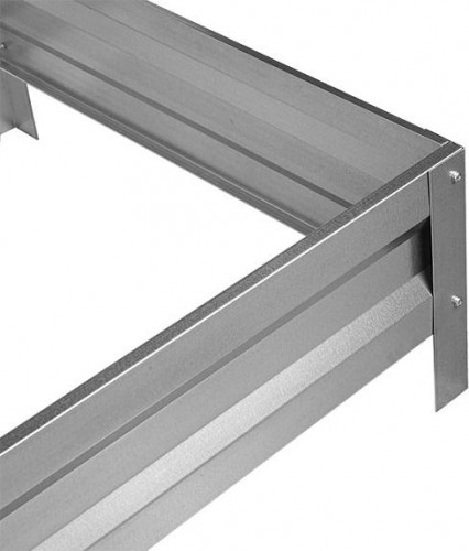 Грядка СОЮЗ ГО-05032 оцинкованная 0,5x3,0 м, высота 0,2м, толщина 0,4 м - изображение 3