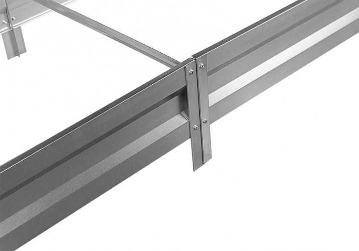 Грядка СОЮЗ ГО-05032 оцинкованная 0,5x3,0 м, высота 0,2м, толщина 0,4 м - изображение 2