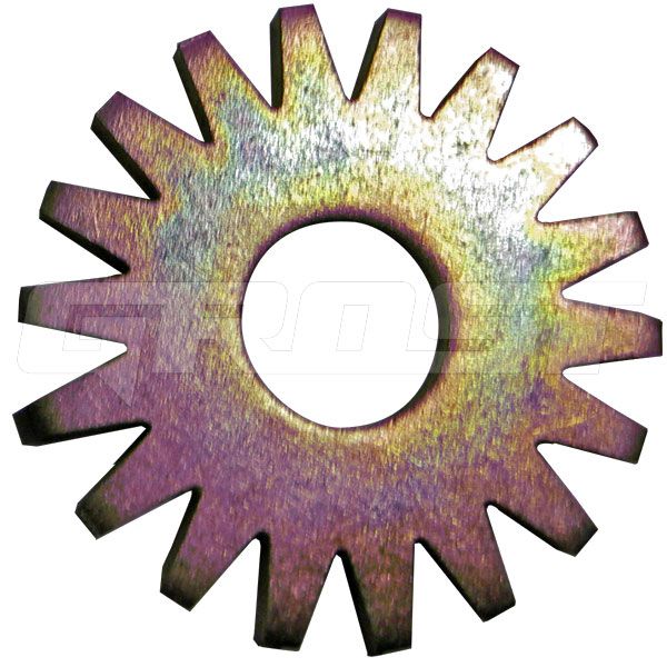 Звездочка стальная плоскозубая для фрезеровальных машин GROST