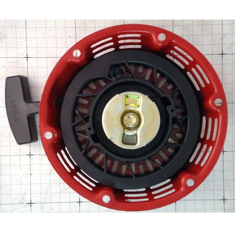 Стартер ручной на бензиновый двигатель GROST GX 120/160/200 (плоские усы) - изображение 2