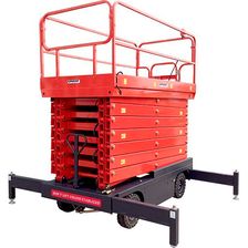 Ножничный подъемник с электроподъемом и аккумулятором GROST Tower 0.5-11 (DC) - изображение 2