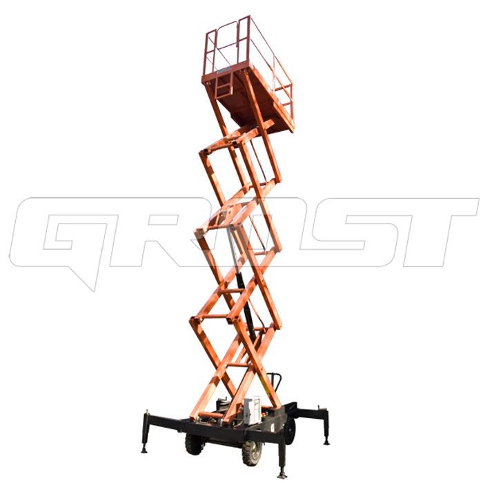 Подъемник ножничный несамоходный GROST Tower 500-11 АС 380 - изображение 4