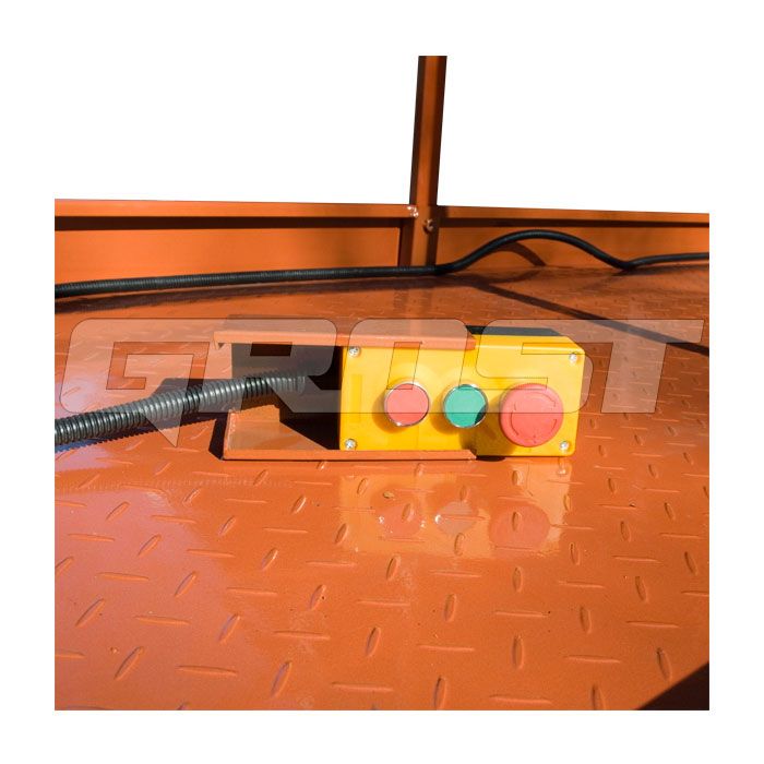 Подъемник ножничный несамоходный GROST Tower 500-11 АС 380 - изображение 5