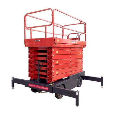Подъемник ножничный самоходный GROST Tower Automotive 500-9 - изображение 7