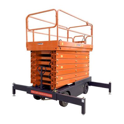 Самоходный ножничный подъёмник GROST Tower Caterpillar 320-9 - изображение 7