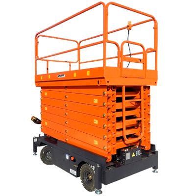 Подъемник ножничный самоходный GROST Tower Drive BS 400-16 (400 кг)