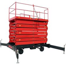 Самоходный ножничный подъёмник GROST Tower Drive BS 400-16 с выдвижной платформой - изображение 2