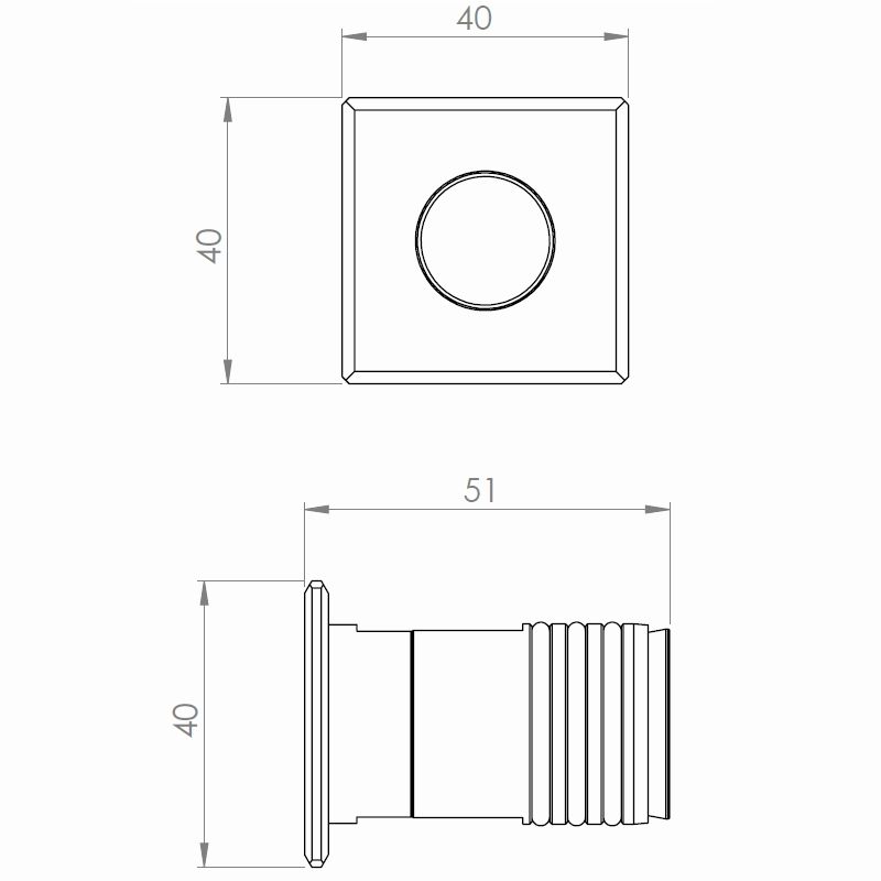 Встраиваемый грунтовый точечный светильник Ground Micro - изображение 2