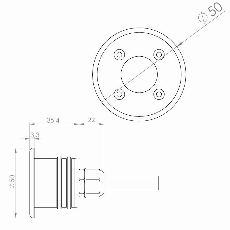 Встраиваемый грунтовый точечный светильник Ground Mini - изображение 3