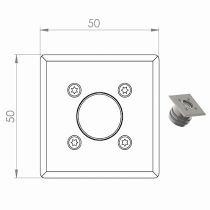 Встраиваемый грунтовый точечный светильник Ground Mini - изображение 4