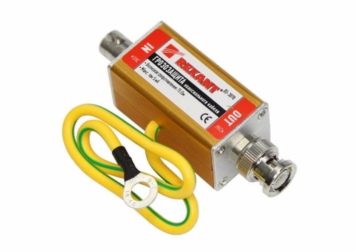 Грозозащита REXANT 05-3078 коаксиального кабеля BNC разъем