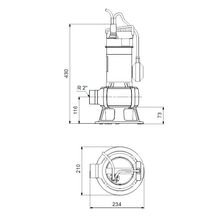 Дренажный насос Grundfos UNILIFT AP 35B.50.06.A1.V - изображение 4