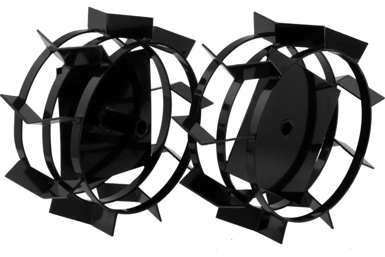 Грунтозацепы Denzel 59901 380/160 мм, посадка шест. 23 мм, комплект 2 шт.