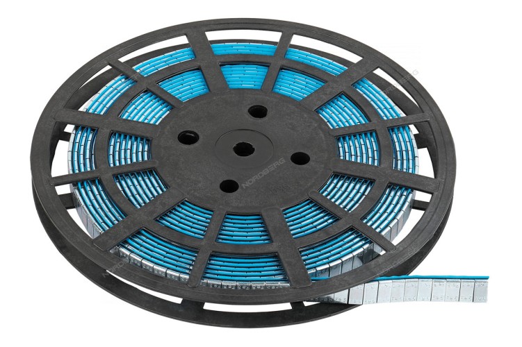 Грузики балансировочные NORDBERG W5FS2-1000 самоклеящиеся, на бобине W5FS2-1000