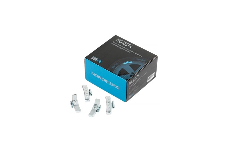 Грузики балансировочные NORDBERG WC40SF4 для стальных дисков Fe 40 г, 50 шт. WC40SF4