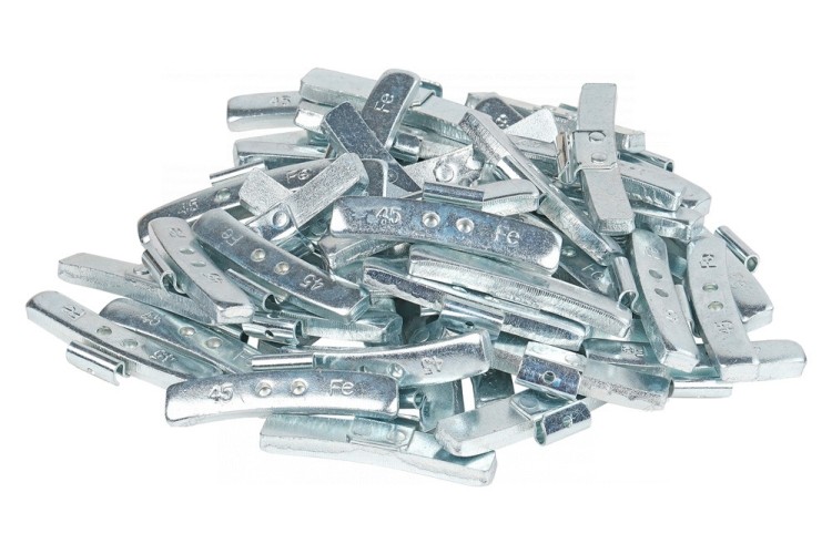 Грузики балансировочные NORDBERG WC45SF4 для стальных дисков Fe 45 г, 50 шт. WC45SF4 - изображение 3